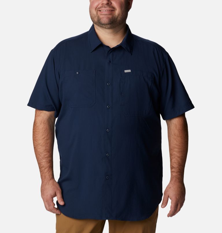 Men's Silver Ridge Utility Lite Short Sleeve Shirt – Big, Color: Collegiate Navy, image 1