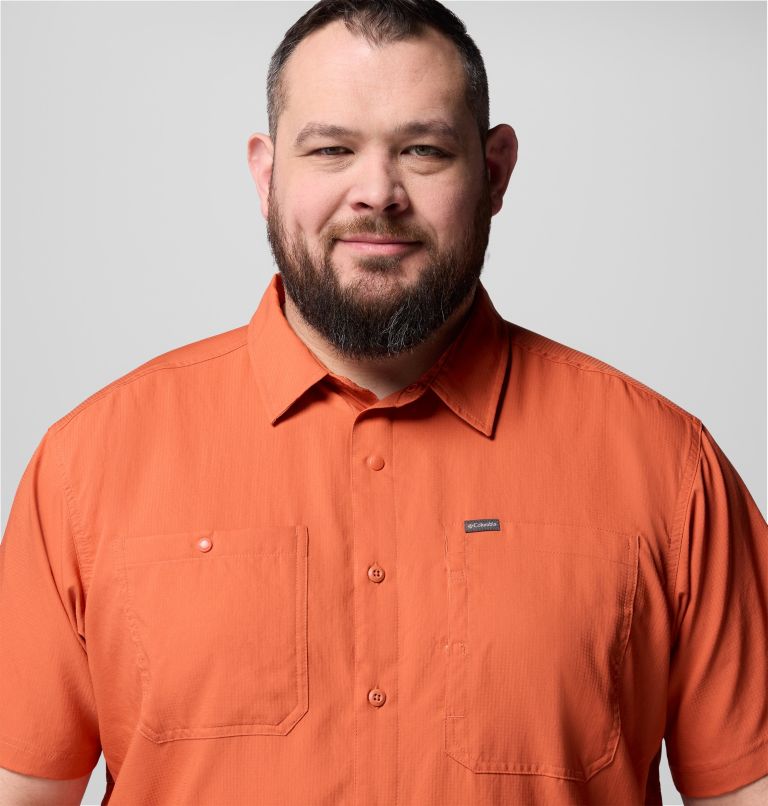 Men's Silver Ridge Utility Lite Short Sleeve Shirt - Extended size, Color: Tuscan, image 5