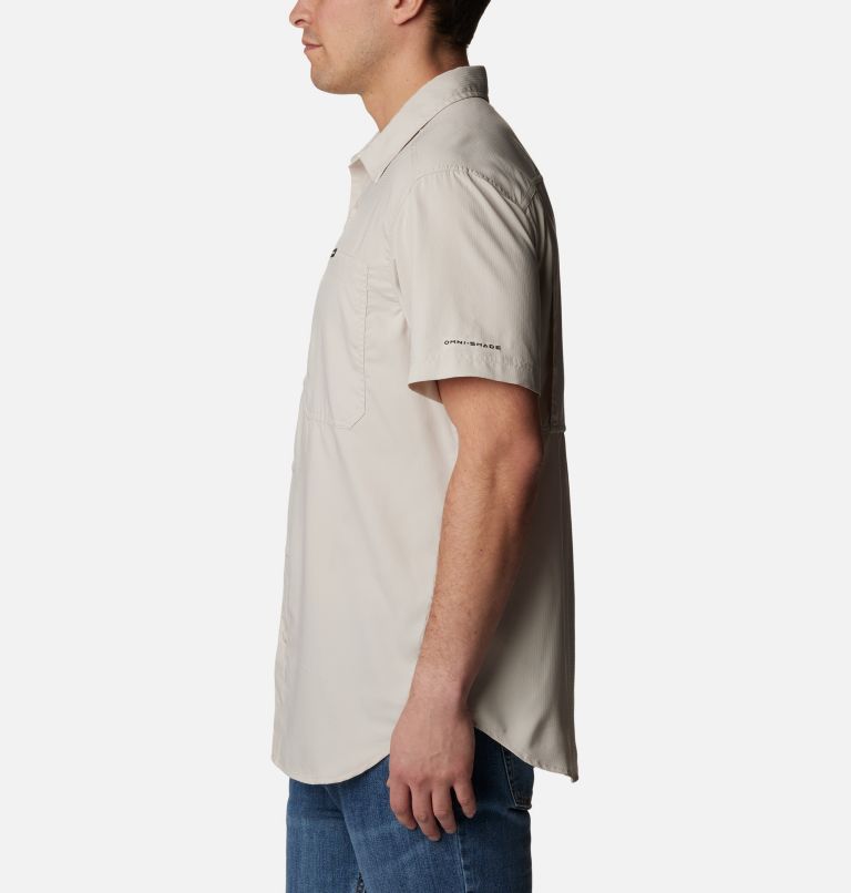Men's Silver Ridge Utility Lite Short Sleeve Shirt – Tall, Color: Dark Stone, image 3