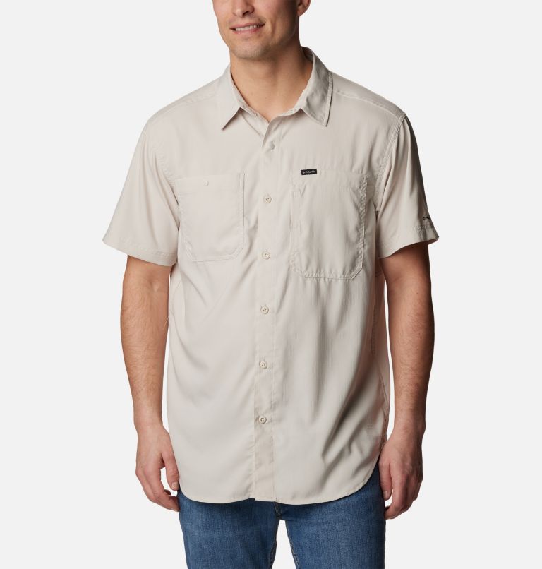 Men's Silver Ridge Utility Lite Short Sleeve Shirt – Tall, Color: Dark Stone, image 1