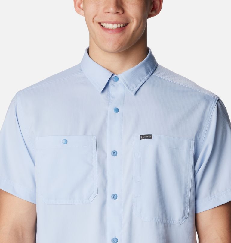 Men's Silver Ridge Utility Lite Short Sleeve Shirt – Tall, Color: Skyler, image 4