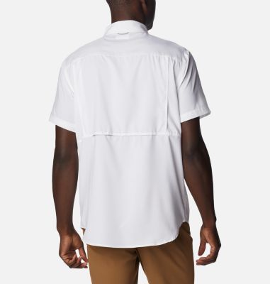 Men's Silver Ridge Utility Lite Short Sleeve Shirt, Color: White, image 30
