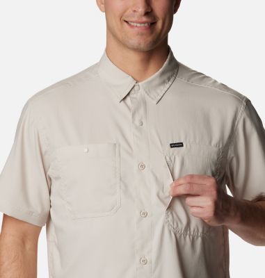 Men's Silver Ridge Utility Lite Short Sleeve Shirt, Color: Dark Stone, image 24