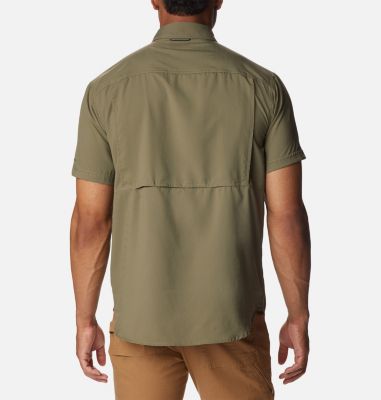 Men's Silver Ridge Utility Lite Short Sleeve Shirt, Color: Stone Green, image 18