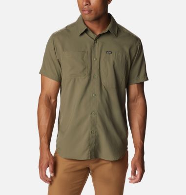 Men's Silver Ridge Utility Lite Short Sleeve Shirt, Color: Stone Green, image 17