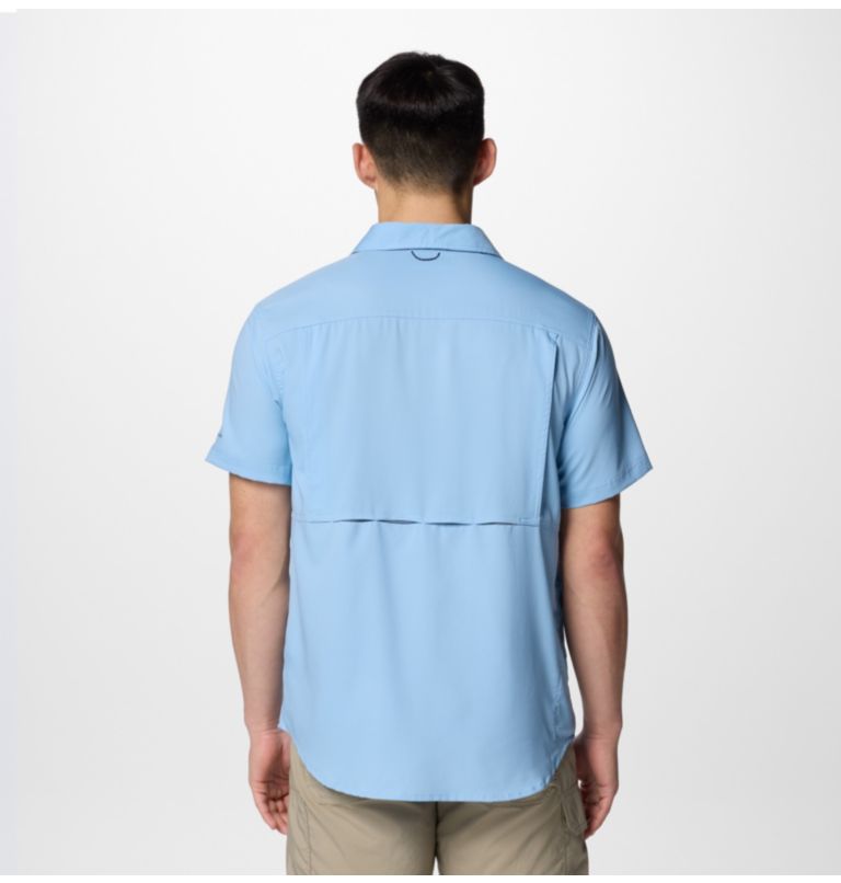 Camisa de manga corta Silver Ridge Utility Lite para hombre, Color: Ripple Blue, image 2