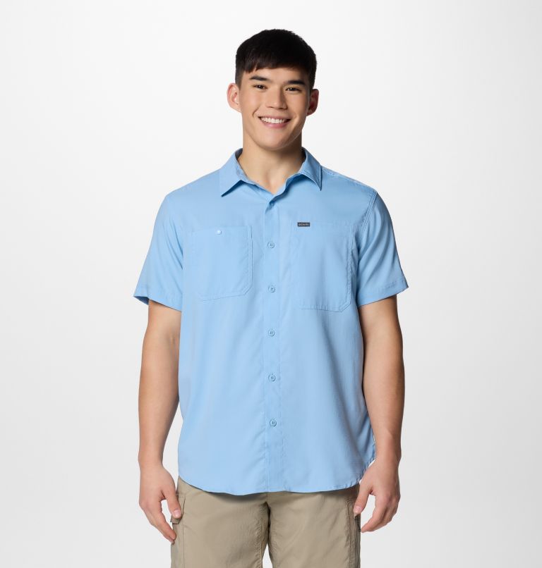 Camisa de manga corta Silver Ridge Utility Lite para hombre, Color: Ripple Blue, image 1