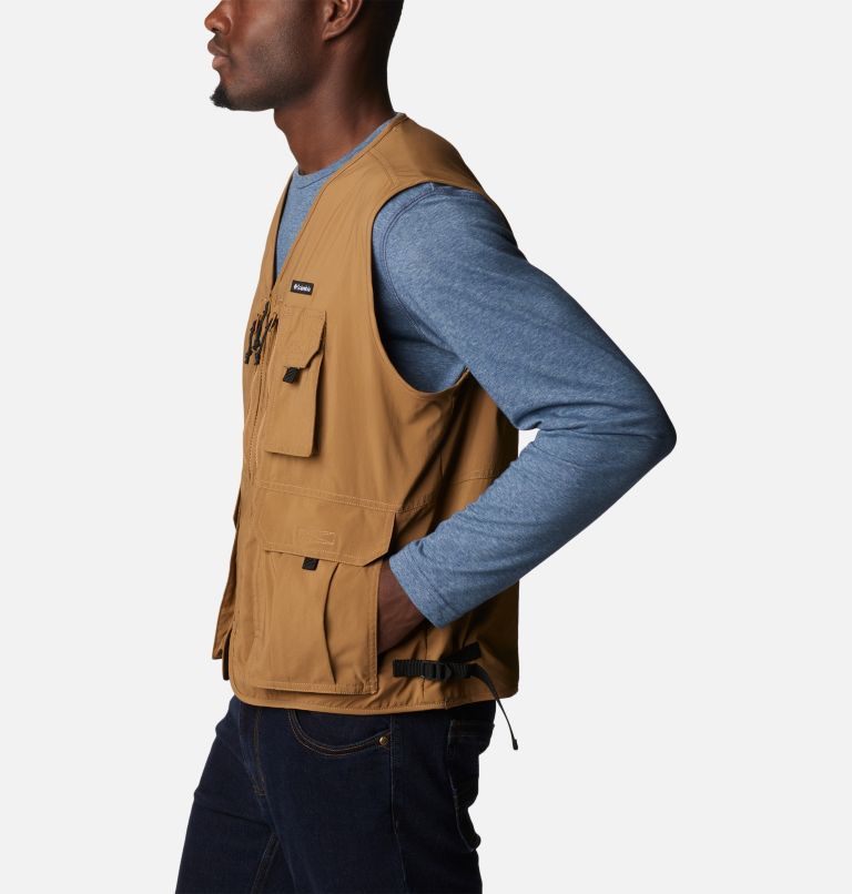 Men's Silver Ridge Utility Vest, Color: Delta, image 3