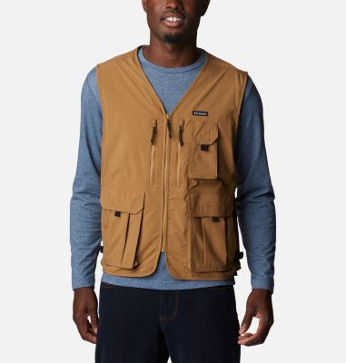 mens fleece columbia vest