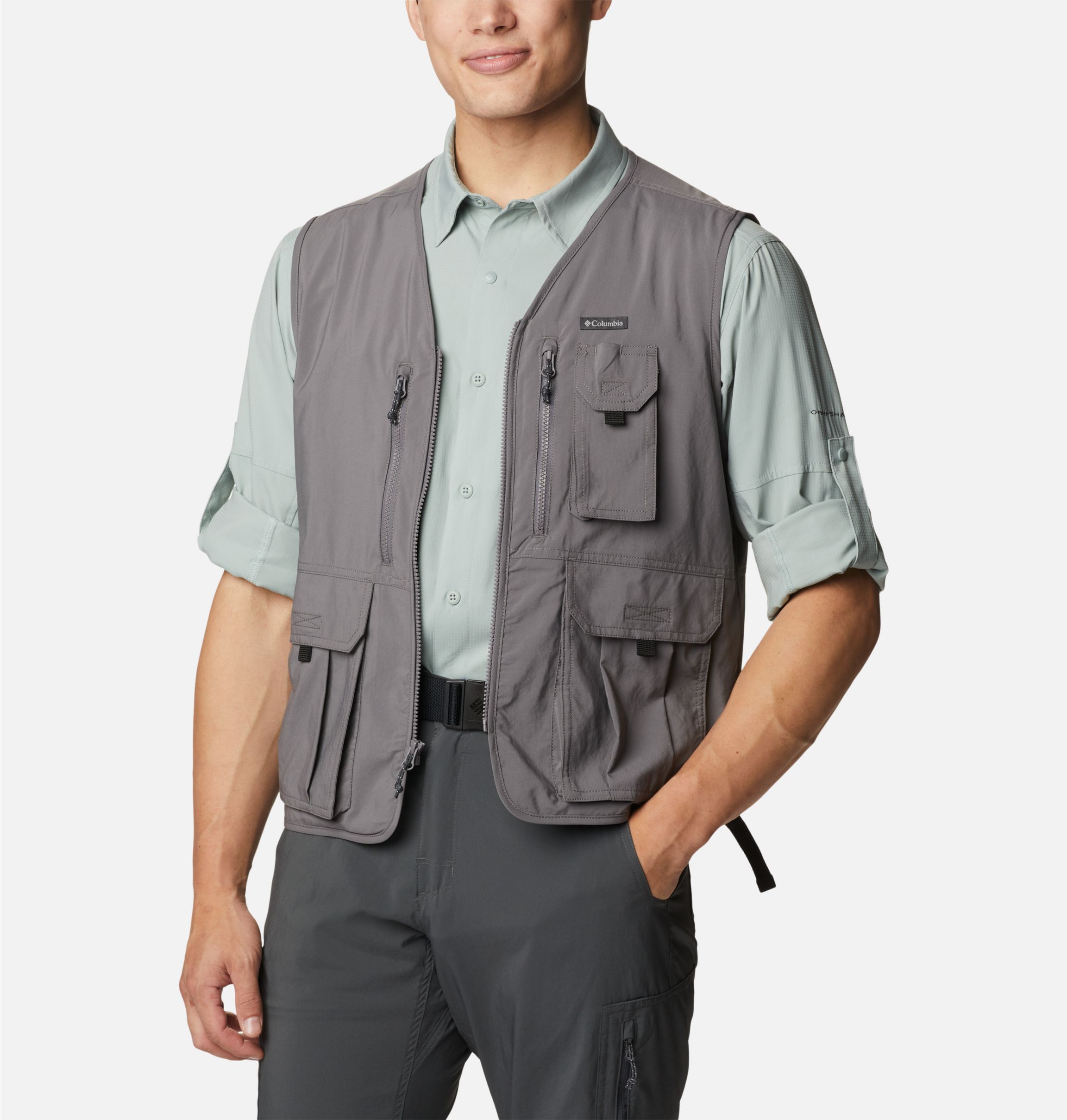 Columbia Men's Silver Ridge™ Utility Vest in Black Columbia