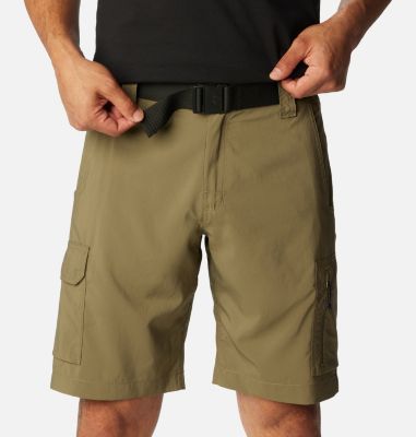 Men’s Silver Ridge Utility Cargo Shorts, Color: Stone Green, image 24