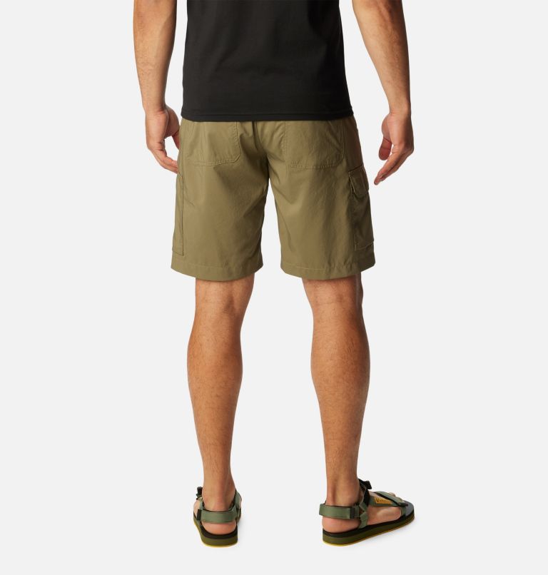 Men's Silver Ridge Utility Cargo Shorts, Color: Stone Green, image 2