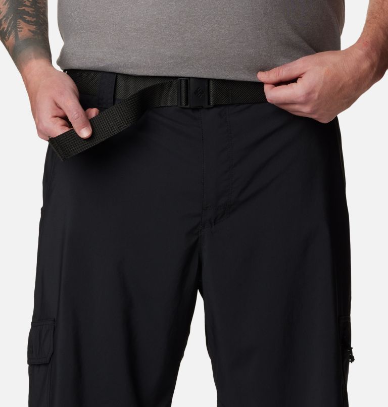Thumbnail: Men’s Silver Ridge Utility Cargo Shorts - Big, Color: Black, image 4