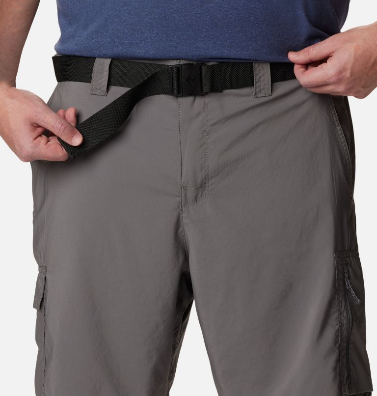 Men's Silver Ridge Utility Cargo Shorts – Big, Color: City Grey, image 4