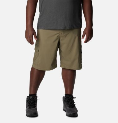 Men's Silver Ridge Utility Cargo Hiking Shorts - Extended size, Color: Stone Green, image 1
