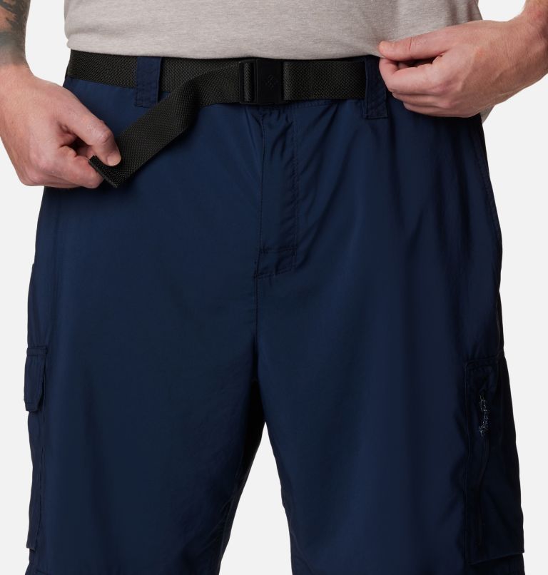 Men's Silver Ridge Utility Cargo Hiking Shorts - Extended size, Color: Collegiate Navy, image 4