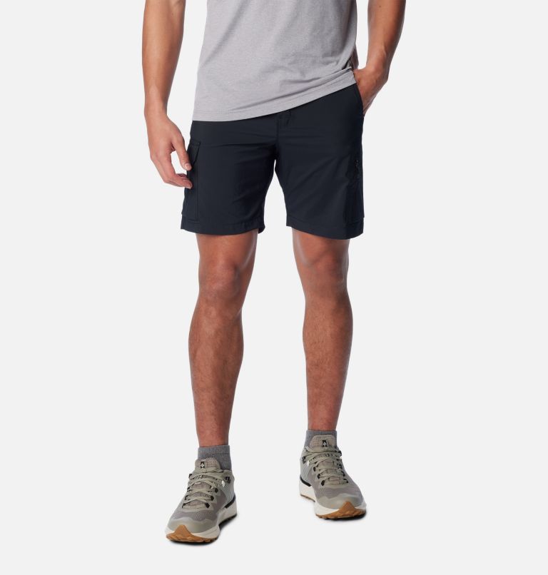 Thumbnail: Pantaloncini cargo da camminata Silver Ridge Utility da uomo, Color: Black, image 1