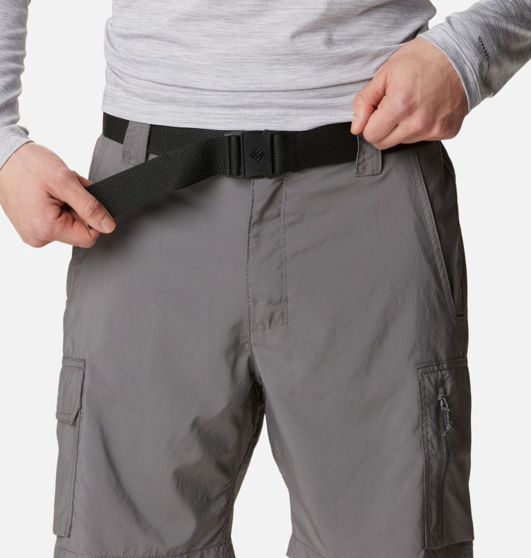 Pantaloncini cargo da camminata Silver Ridge Utility da uomo, Color: City Grey, image 4