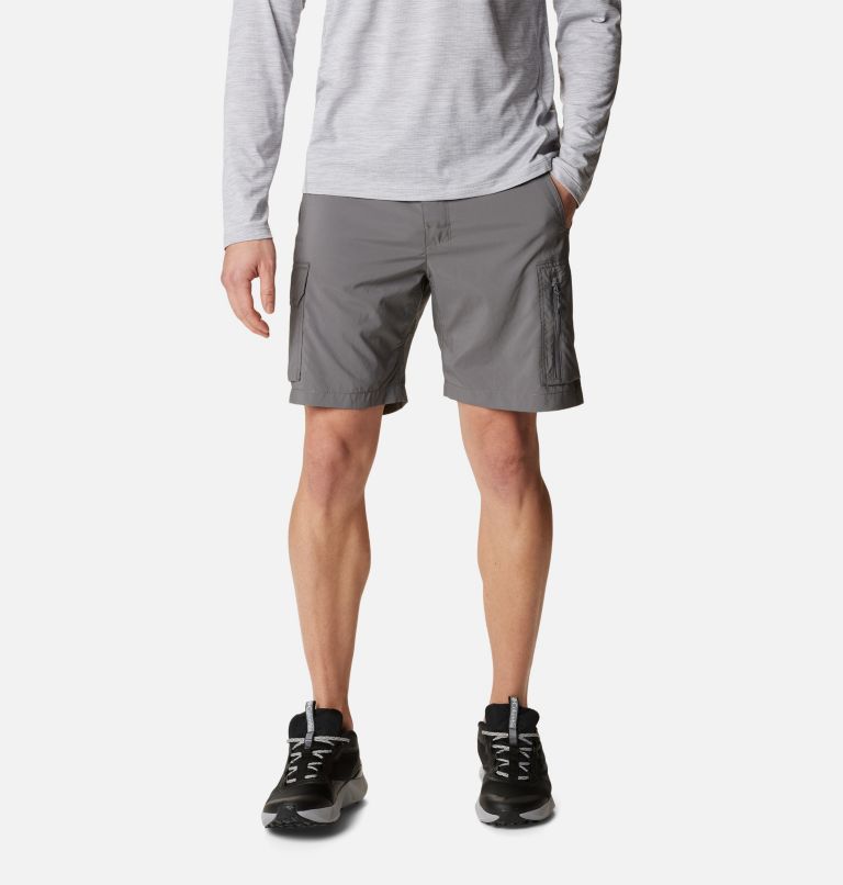 Thumbnail: Pantaloncini cargo da camminata Silver Ridge Utility da uomo, Color: City Grey, image 1