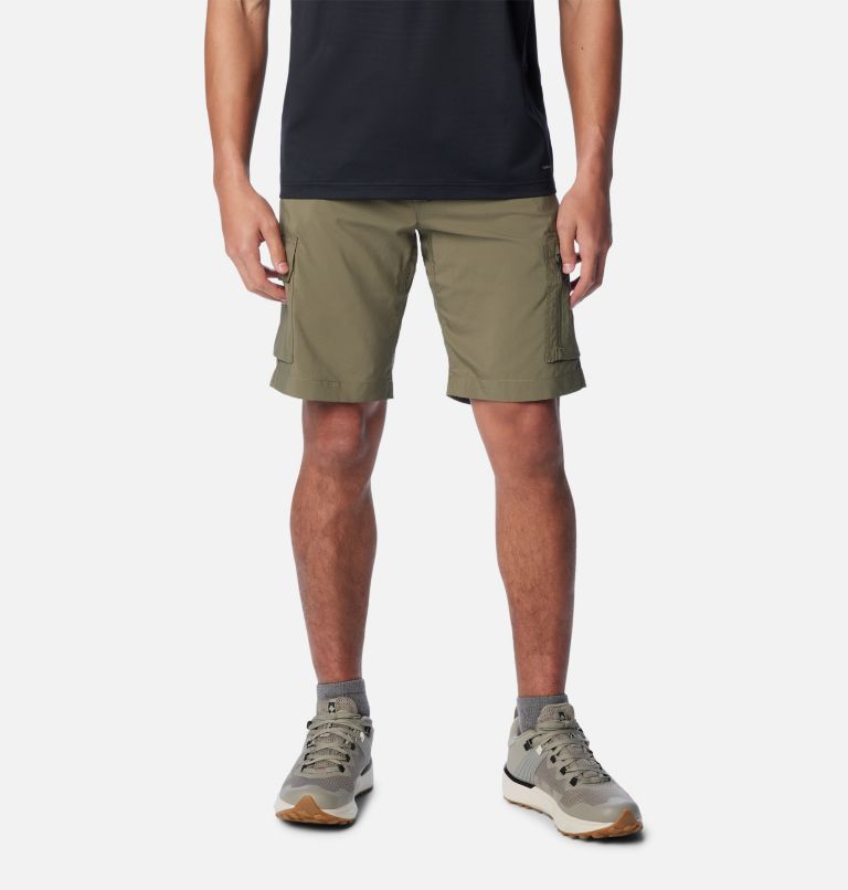 Mens Silver Ridge Cargo Short Stone Green