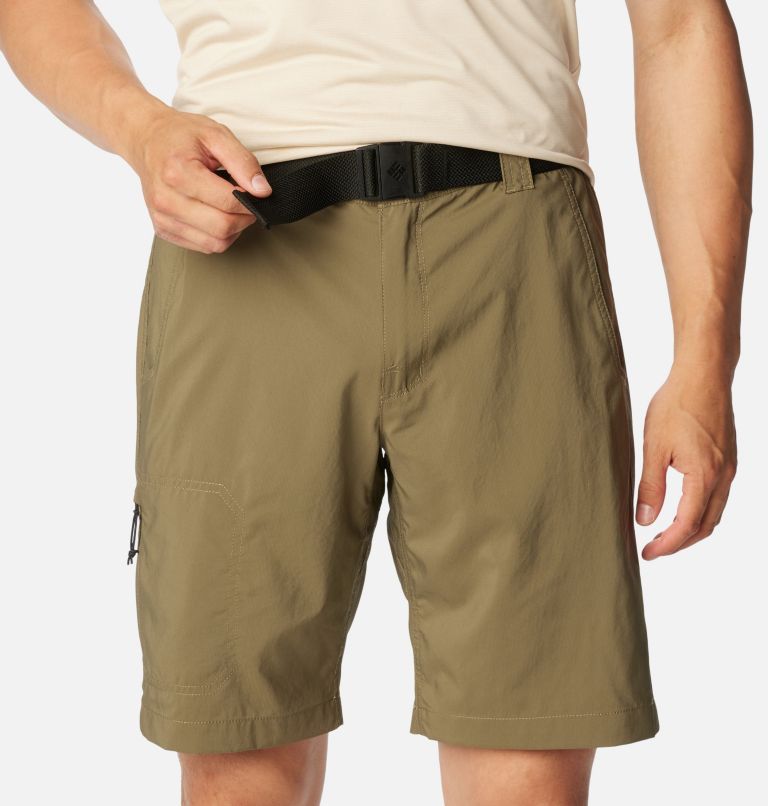 Men's Silver Ridge Utility Hiking Shorts, Color: Stone Green, image 4