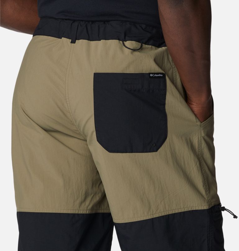 Thumbnail: Men's Summerdry Belted Shorts, Color: Stone Green, Black, image 5