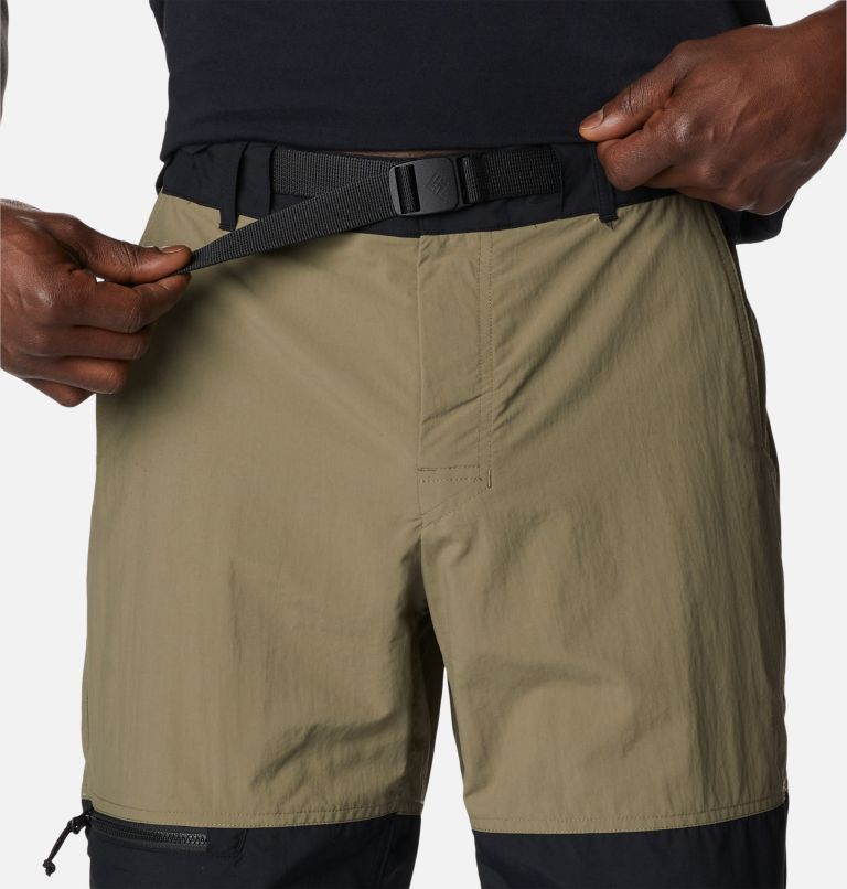 Thumbnail: Summerdry Water Shorts mit Gürtel für Männer, Color: Stone Green, Black, image 4