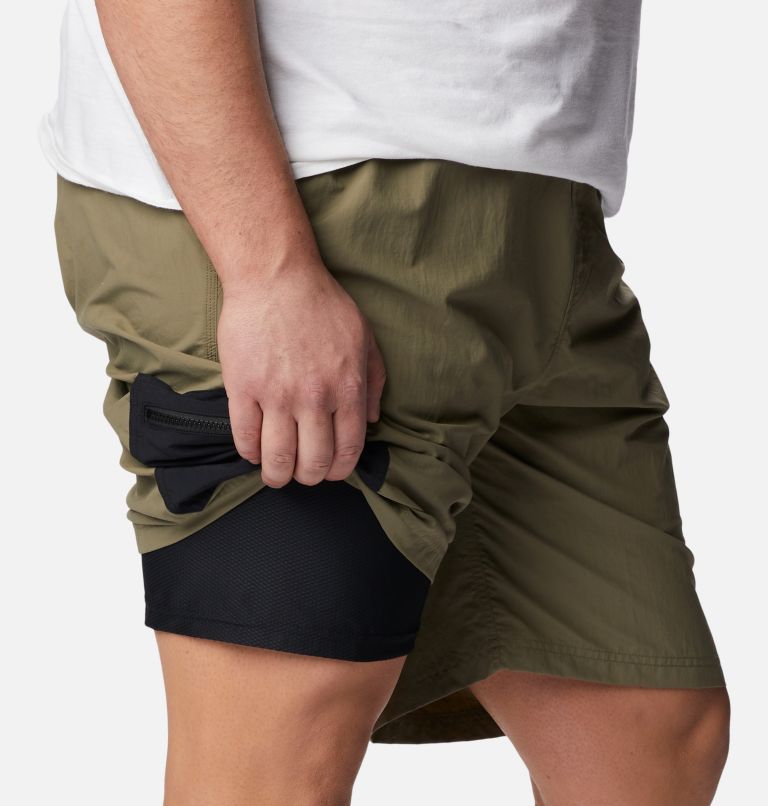 Men's Summerdry Brief Shorts - Big, Color: Stone Green, image 6