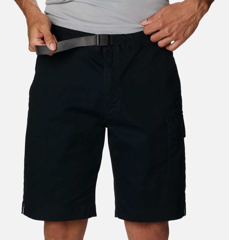 Thumbnail: Men's Pacific Ridge Belted Utility Shorts, Color: Black, image 4