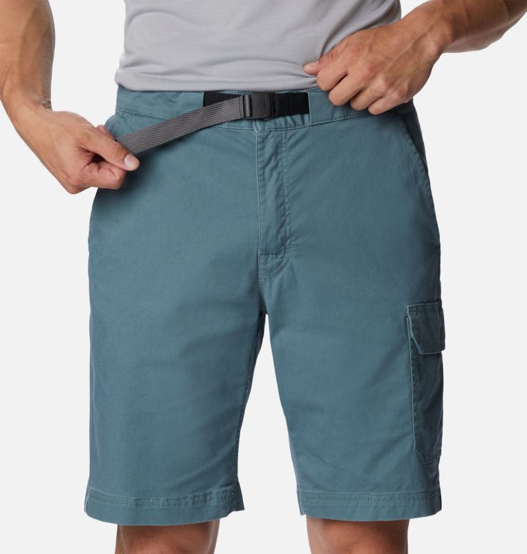Shorts con cinturón Pacific Ridge Utility para hombre, Color: Metal, image 4