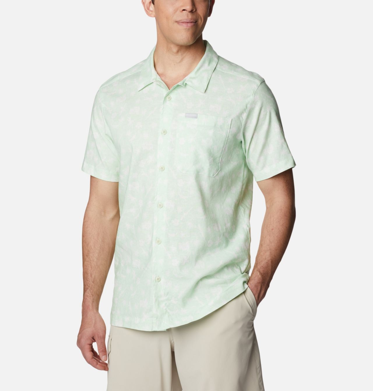 Sage Springs™ Linen Short Sleeve | 318 | L 5