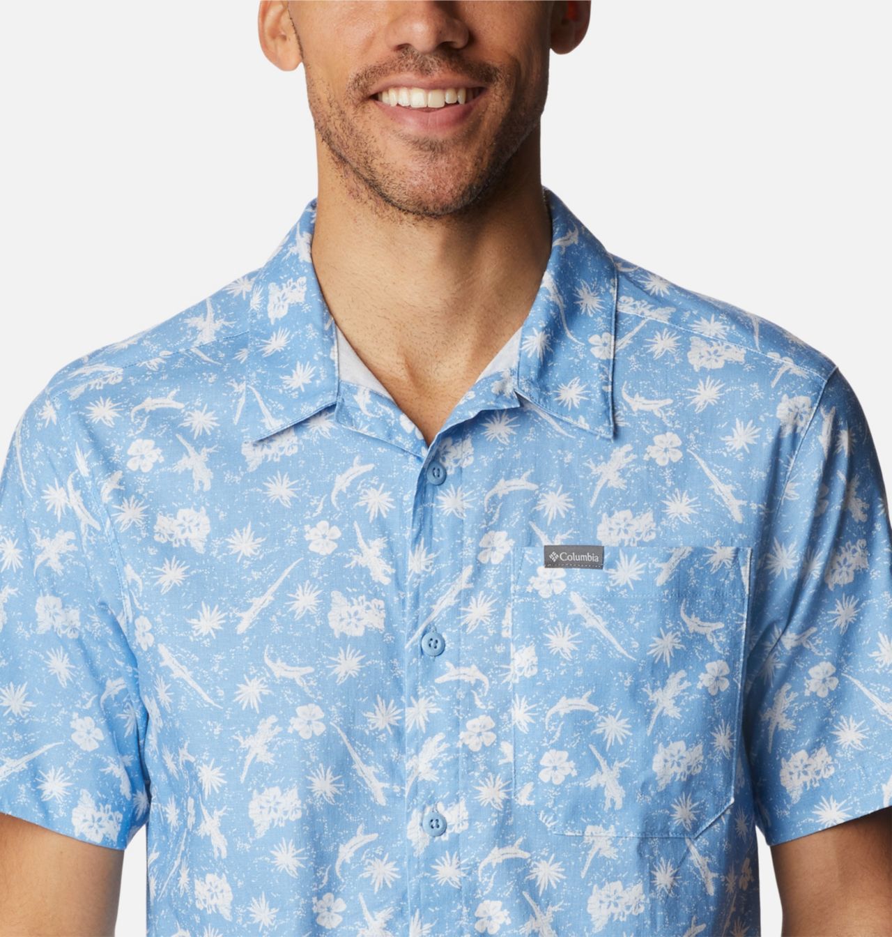 Men's Sage Springs™ Linen Short Sleeve Shirt 4