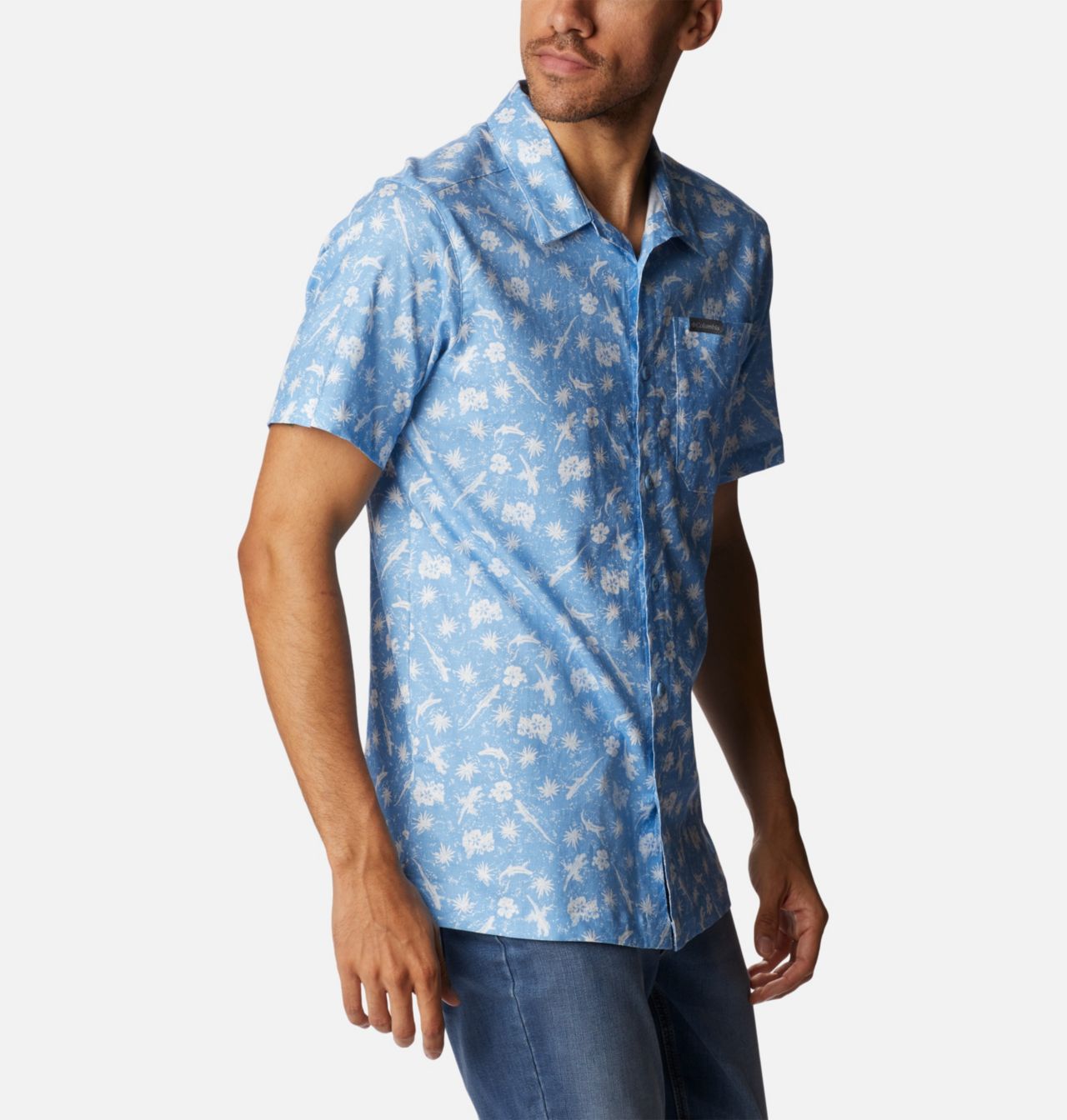Men's Sage Springs™ Linen Short Sleeve Shirt 5