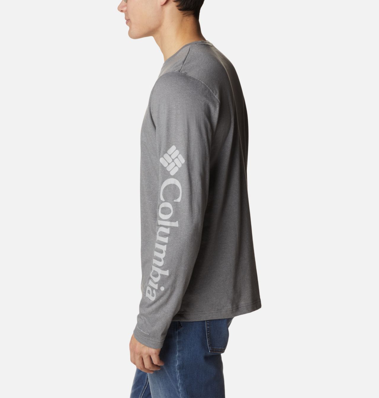 Men's Thistletown Hills™ Long Sleeve Logo T-Shirt - Tall 3