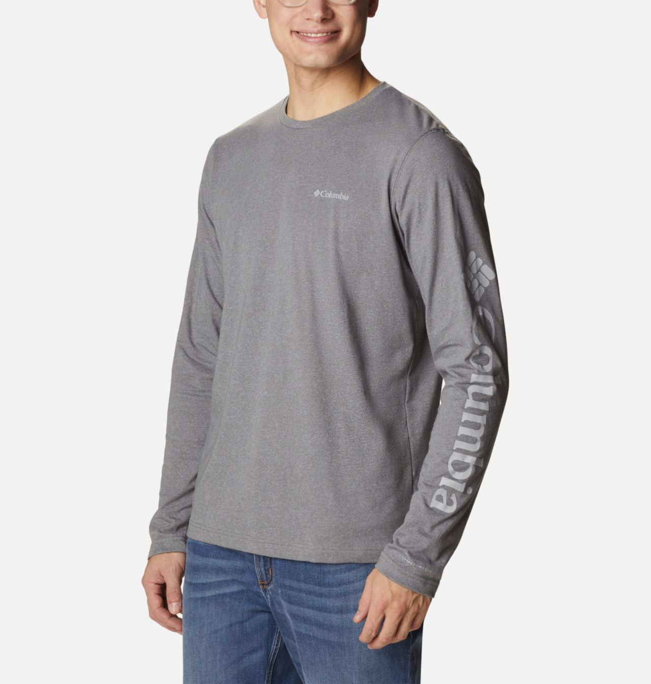 Men's Thistletown Hills™ Long Sleeve Logo T-Shirt - Tall 5
