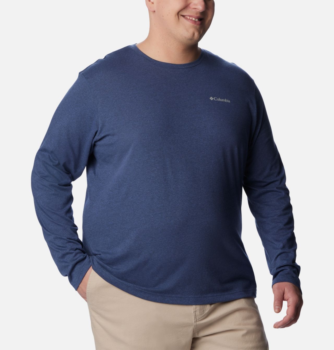 Thistletown Hills™ Long Sleeve Logo Tee | 478 | 1X 1
