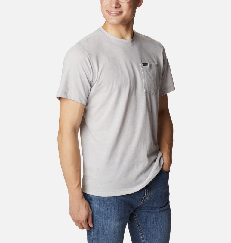 Thistletown Hills technisches T-Shirt mit Taschen für Männer, Color: Columbia Grey Heather, image 5