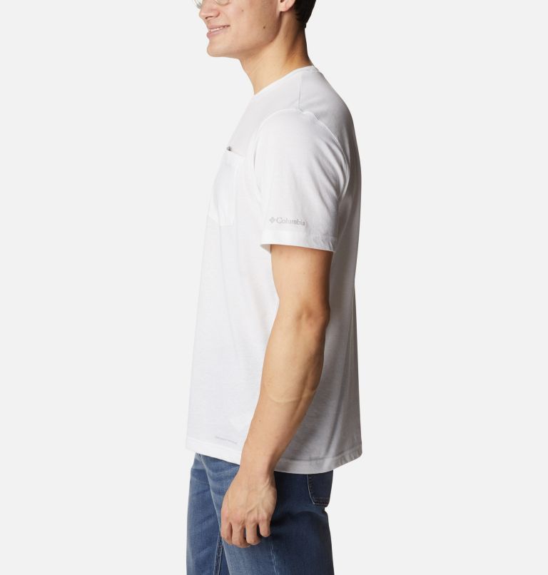 Men's Thistletown Hills Pocket T-Shirt - Tall, Color: White, image 3