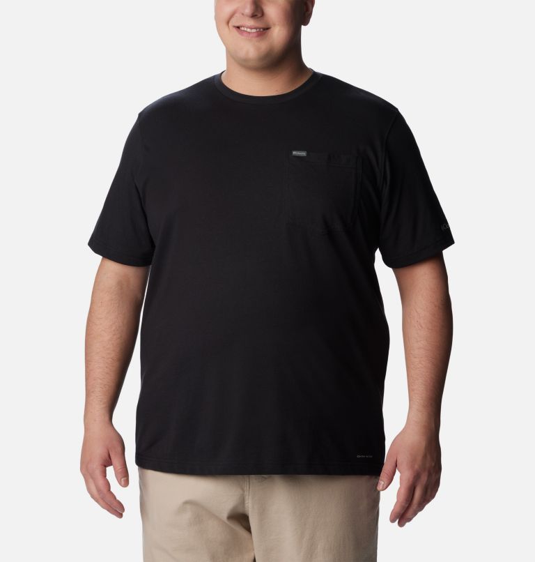 Men's Thistletown Hills Pocket T-Shirt - Big, Color: Black, image 1