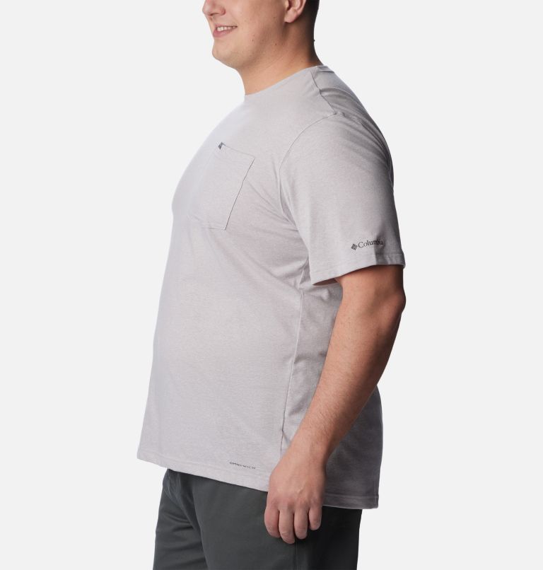 Men's Thistletown Hills Pocket T-Shirt - Big, Color: Columbia Grey Heather, image 3