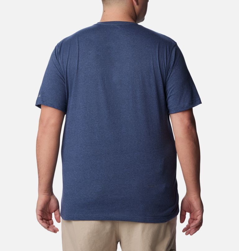 Men's Thistletown Hills Pocket T-Shirt - Big, Color: Dark Mountain Heather, image 2
