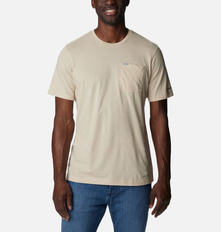 Men's Thistletown Hills Pocket T-Shirt - Tall, Color: Ancient Fossil Heather, image 1