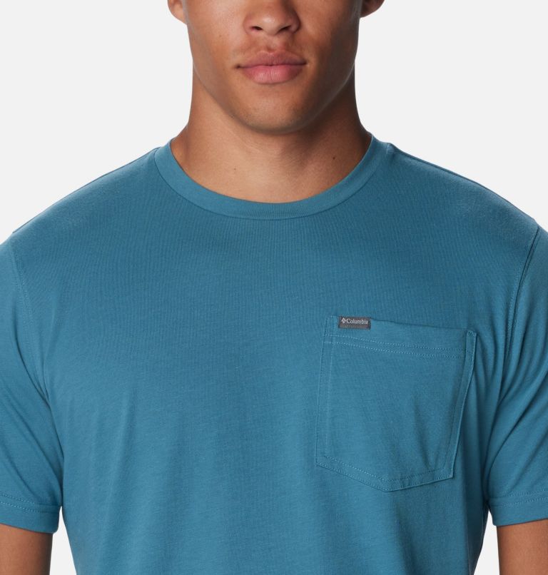 Men's Thistletown Hills Pocket T-Shirt - Tall, Color: Cloudburst, image 4