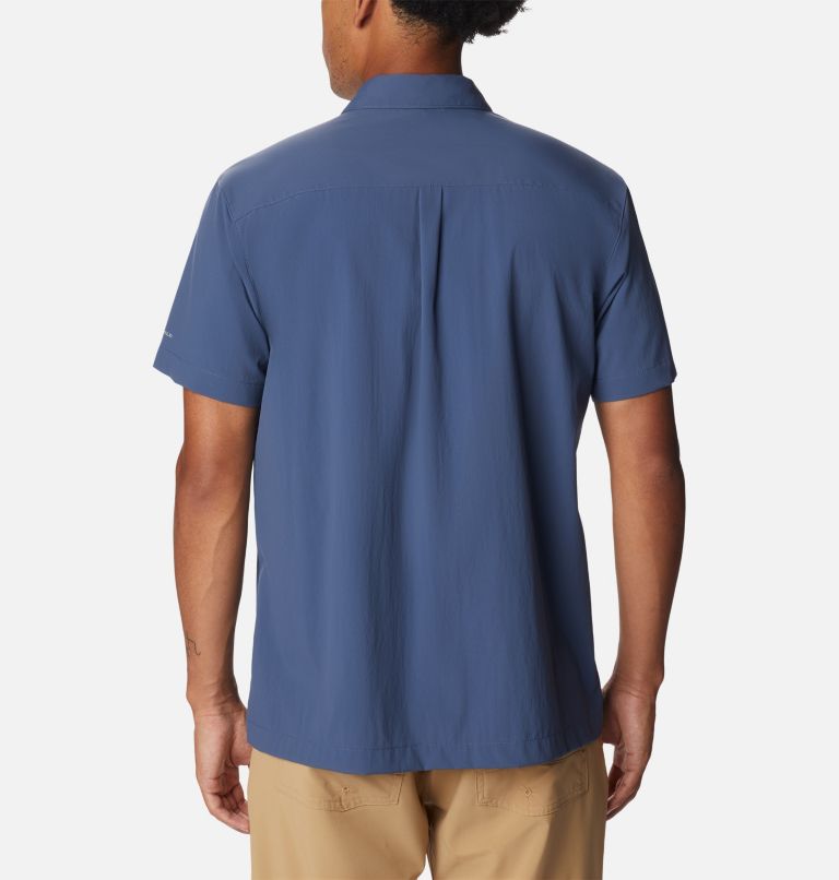 Men's Canyon Gate Utility Short Sleeve Shirt, Color: Dark Mountain, image 2