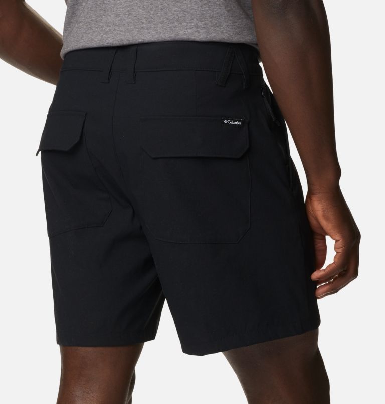 Men's Canyon Gate Utility Shorts, Color: Black, image 5