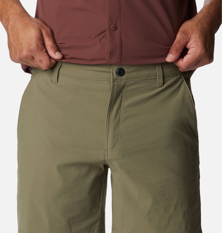 Men's Canyon Gate Utility Shorts, Color: Stone Green, image 4