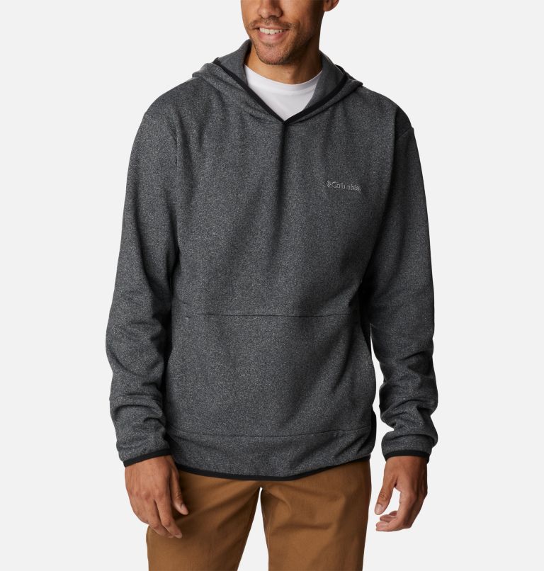 Men's Stone Canyon Hoodie, Color: Black Heather, image 1