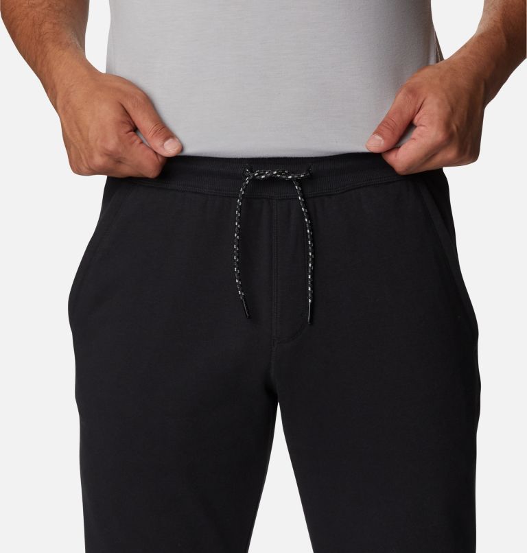 Pantalón deportivo de felpa francesa Columbia Lodge II para hombre, Color: Black, image 4