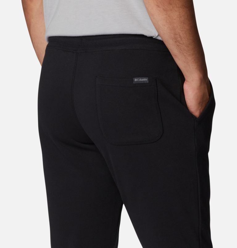 Pantalón deportivo de felpa francesa Columbia Lodge II para hombre, Color: Black, image 5
