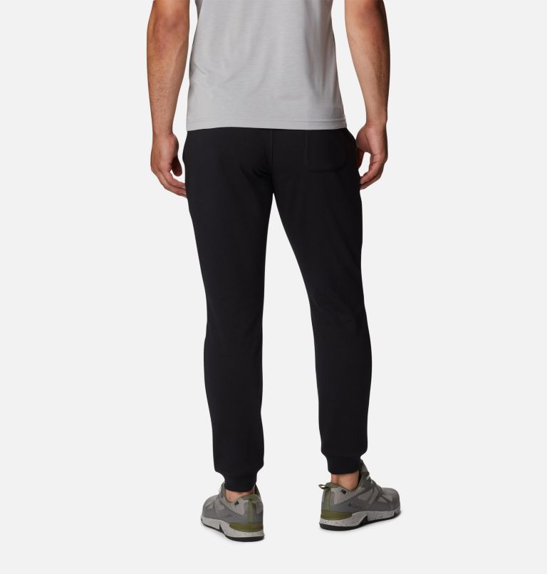 Pantalón deportivo de felpa francesa Columbia Lodge II para hombre, Color: Black, image 2